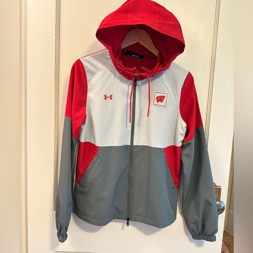 Wisconsin Badgers Under Armour Fieldhouse Full-Zip Jacket